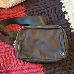 lululemon athletica Black Belt Bag XL